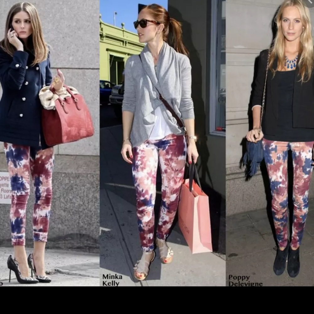 Paige watercolor Verdugo tie dye like Ultra Skinny Jeans
